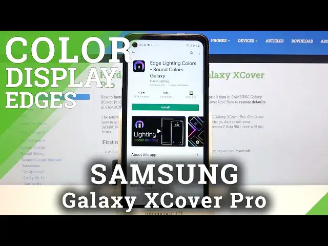 Video thumbnail for How to Apply and Customize Lighting Edges in Samsung Galaxy XCover Pro – Colorful Animated Edges