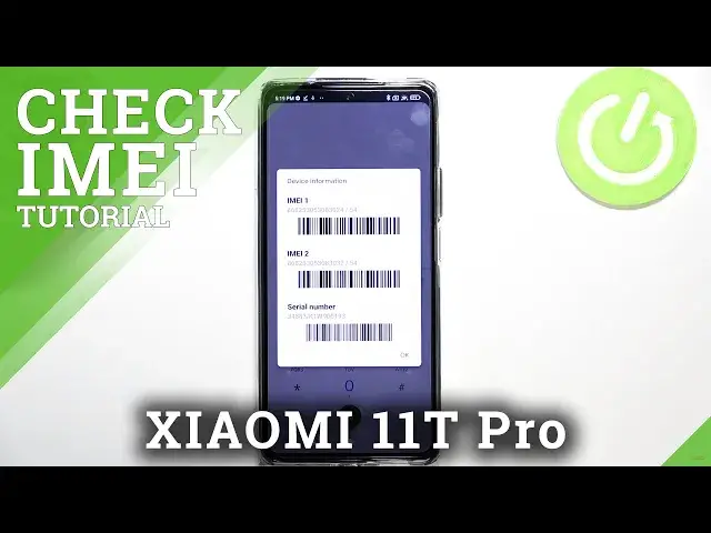 'Video thumbnail for How to Check IMEI and Serial Number in XIAOMI 11T Pro - Find IMEI and SN'