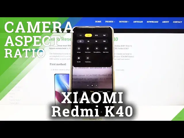 Video thumbnail for XIAOMI Redmi K40 – Adjust & Configure Camera Aspect Ratio