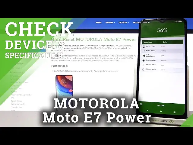 'Video thumbnail for Motorola Moto E7 Power -  CPUZ Pro Full Device Specification'