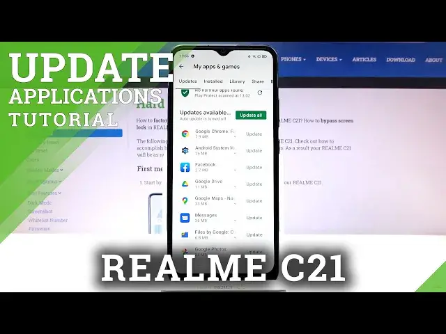 Video thumbnail for How to Update Apps in Realme C21 – Install Newest App Version