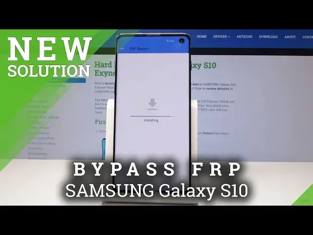 Video thumbnail for Bypass Google Veririfcation SAMSUNG Galaxy S10 - New Method Unlock FRP / Skip Google Protection