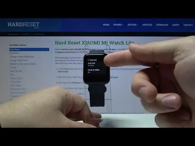 'Video thumbnail for How to Adjust Screen Timeout in XIAOMI Mi Watch Lite – Customize Screen Display Time'