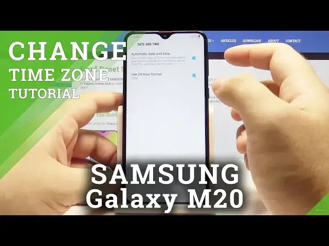 'Video thumbnail for How to Open Time Settings in SAMSUNG Galaxy M20 - Change Date & Time'