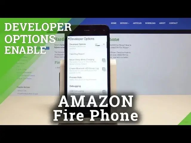 Video thumbnail for How Activate Developer Options in AMAZON Fire Phone - Advanced Settings