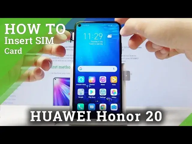 Video thumbnail for How to Insert Nano SIM in Honor 20 - SIM Installation
