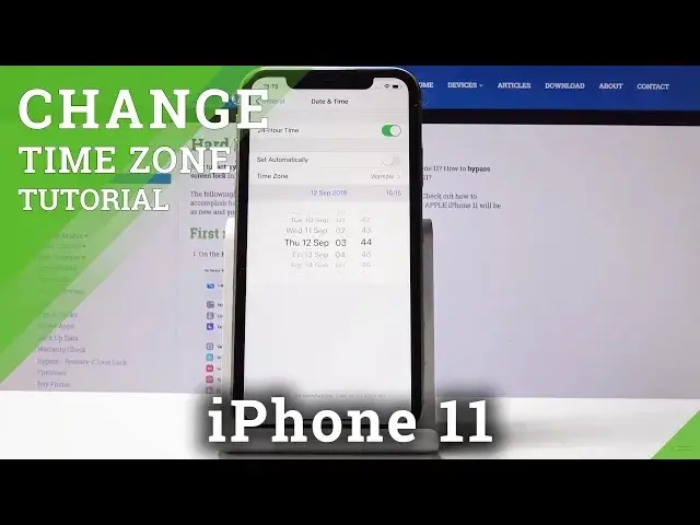 'Video thumbnail for How to Change Date in iPhone 11 - Date & Time Settings'
