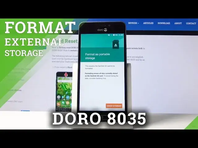 Video thumbnail for How to Format Memory Card in DORO 8035 – Fix SD Card Issues