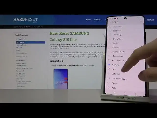 'Video thumbnail for Samsung Galaxy S10 Lite - Ringtones List'