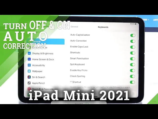 Video thumbnail for How to Enter Text Correction Options on iPad mini (2021)?