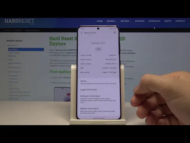 'Video thumbnail for How to Check Phone Specification in SAMSUNG Galaxy S20 – Find Phone Info'