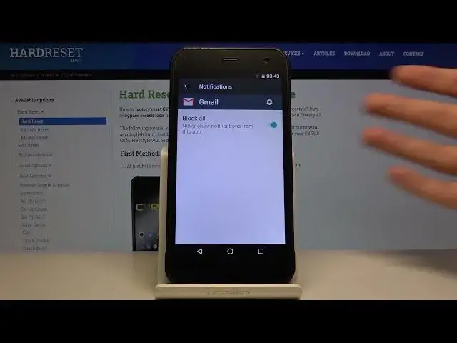 Video thumbnail for CYRUS CS40 Freestyle – Find Sound & Notifications Settings / Manage Notifications Options