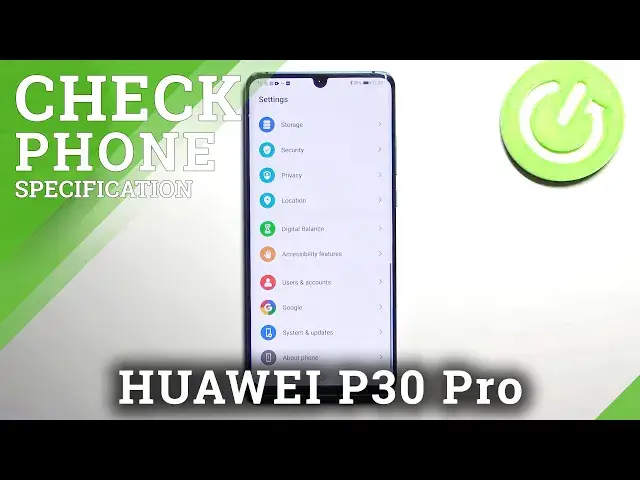 'Video thumbnail for Check Phone Model – About Phone Section in HUAWEI P30 Pro Settings'