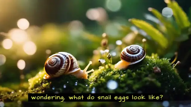 'Video thumbnail for What Do Snail Eggs Look Like'