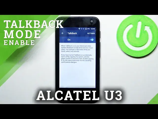Video thumbnail for How to Activate TalkBack on ALCATEL U3 – Use Voice Assistant