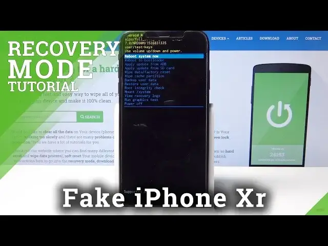 'Video thumbnail for How to Enter Recovery Mode in Fake iPhone Xr - Recovery Menu'