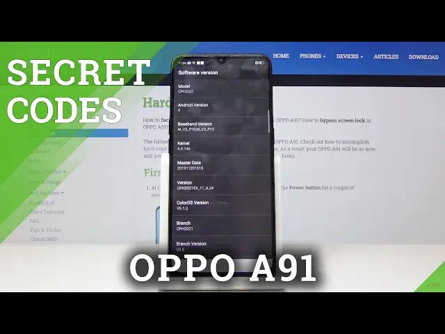Video thumbnail for Secret Codes in OPPO A91 – Useful Codes / Testing Menu