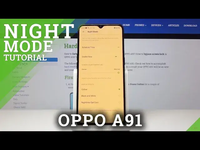 Video thumbnail for How to Activate Night Shield in OPPO A91 – Eye Comfort Mode