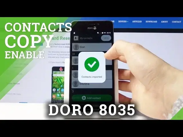 Video thumbnail for How to Import Contacts from DORO 8035 – Data Transfer