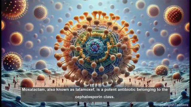 Video thumbnail for Moxalactam in biology