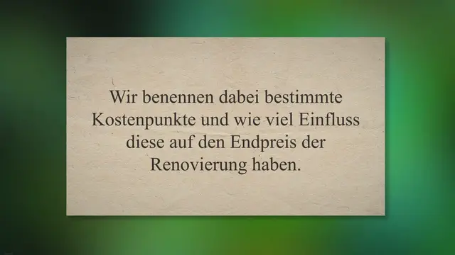 Video thumbnail for Kosten um einen verwilderter Garten herzurichten – mit Tabellen!