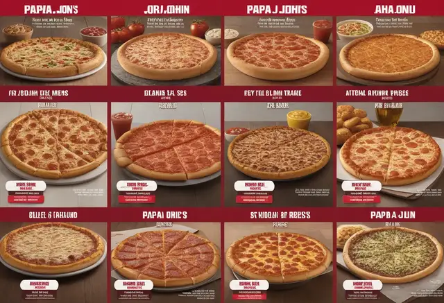 Video thumbnail for Papa John’s Signature Menu Prices