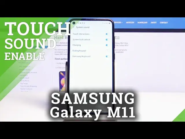 Video thumbnail for How to Manage Touch Sounds Settings in Samsung Galaxy M11 – Activate Touch Sound