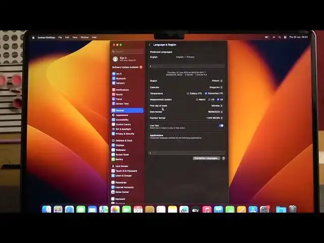 Video thumbnail for How To Change First Day Of The Week On Macbook Air M2 2023