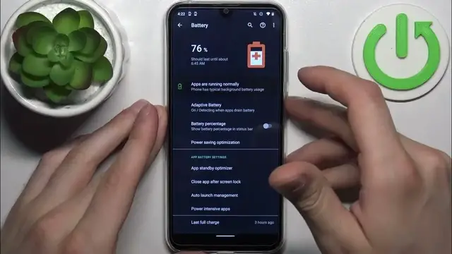 Video thumbnail for How to Activate Power Saving Mode on MOTOROLA Moto E6i - Enable Power Saver