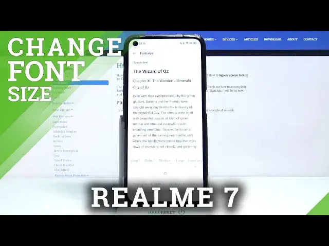 'Video thumbnail for How to Change Font Size on Realme 7 - Manage Screen Digits' Size'