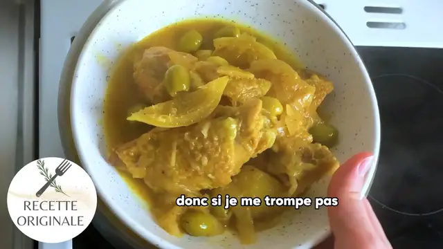 'Video thumbnail for poulet au citron confit'