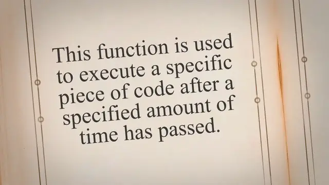 Video thumbnail for How To Settimeout In Jquery