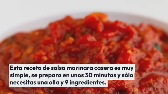 Video thumbnail for Salsa Marinara Casera