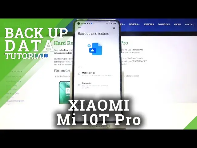 Video thumbnail for How to Allow Backup Data in XIAOMI Mi 10T Pro – Create Google Backup Account