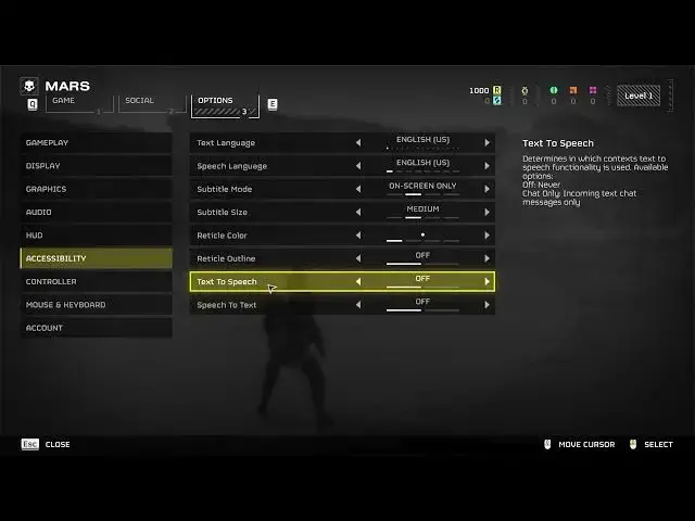 Video thumbnail for How To Enable & Disable Text To Speech In Helldivers 2