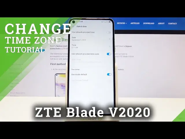 Video thumbnail for How to Change Date and Time in ZTE Blade v2020 – Find Time Zone and Clock Format Options