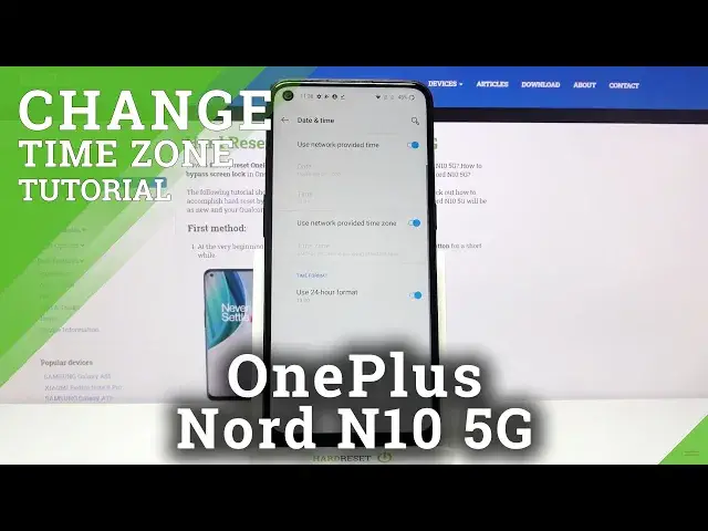 'Video thumbnail for How to Change Date & Time in OnePlus Nord N10 5G – Time Settings'