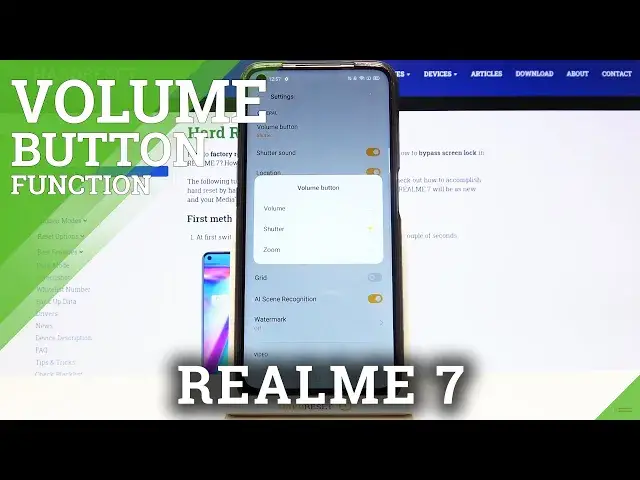 'Video thumbnail for How to Change Volume Button Function in REALME 7 – Add New Function to Volume Buttons'