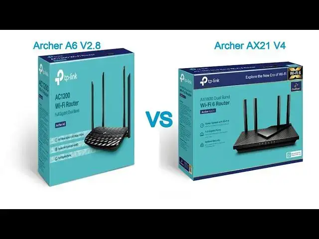 Video thumbnail for Router Face-off: TP-Link Archer A6 V2.8 vs. Archer AX21 V4 | In-Depth Comparison
