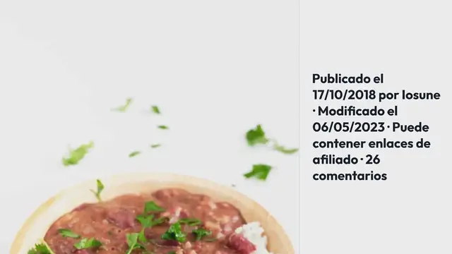 Video thumbnail for Alubias Rojas con Arroz