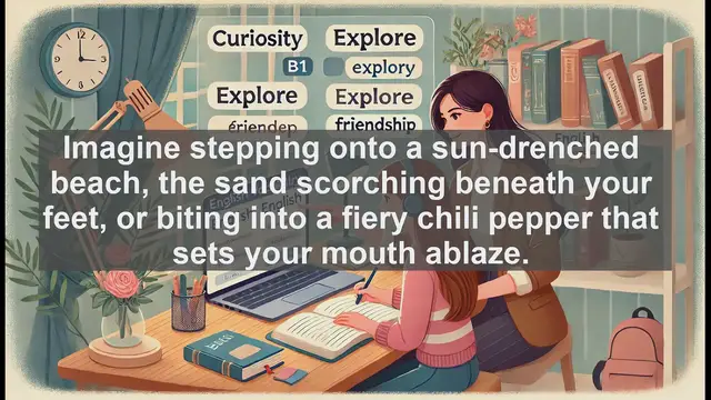 Video thumbnail for 2500 Must Know CEFR B1 Vocabulary - Understanding the Word 'Hot': More Than Just Temperature