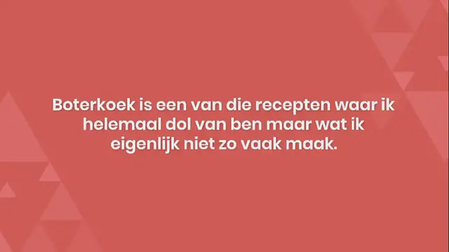 Video thumbnail for Boterkoek met kruidnootjes en pecannoten