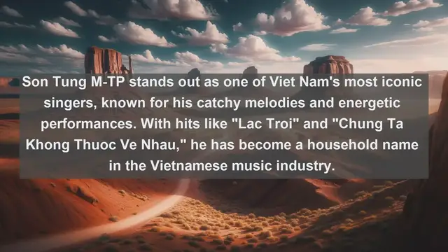 Video thumbnail for Melodic Marvels: Top 10 Famous Singers in Viet Nam