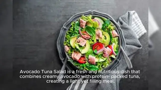 'Video thumbnail for Avocado Tuna Salad'