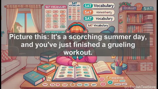 Video thumbnail for 5000 Must Know SAT Vocabulary - SAT Vocabulary: Understanding the Word 'Guzzle'