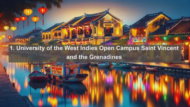 Video thumbnail for Discovering Academic Excellence: Top 10 Universities in Saint Vincent and the Grenadines