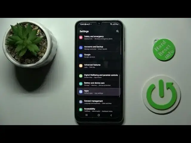 'Video thumbnail for How to Reset App Preferences on SAMSUNG Galaxy A24'