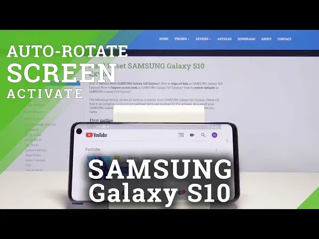 'Video thumbnail for How to Enable Auto-Rotation on Samsung Galaxy S10 – Rotate Screen Automatically'