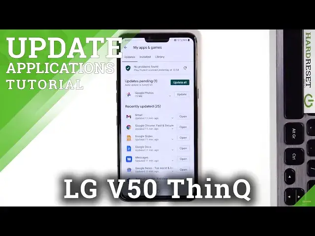 Video thumbnail for How to Update Apps in LG V50 ThinQ – Find Newest Apps Versions