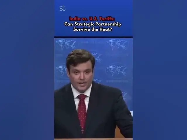 'Video thumbnail for India vs. U.S. Tariffs: Can Strategic Partnership Survive the Heat? Your Take! #tradewar #russianoil'